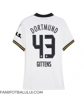 Borussia Dortmund Jamie Bynoe-Gittens #43 Tricou Fotbal Replică 2024-25 Femei Treilea